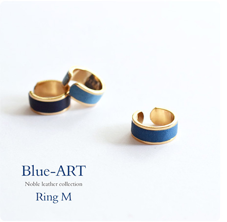 ブルーアート/リングMサイズ