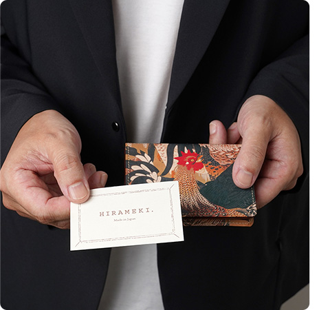 アートヌメレザー/カードケース(名刺入れ)