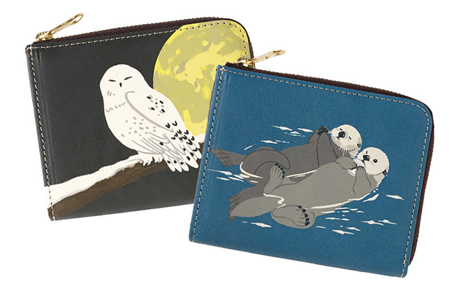 ANIMALS/L字ファスナーウォレットの画像