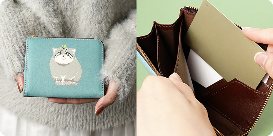 L字ファスナーウォレットのイメージ画像