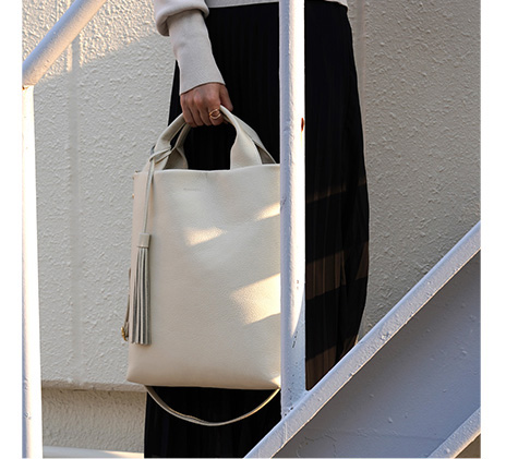 ベージュ トートバッグ 母の日ギフト