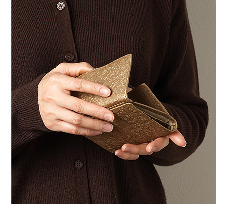 モリス アンティーク 二つ折り財布 アンティークゴールド 母の日ギフト