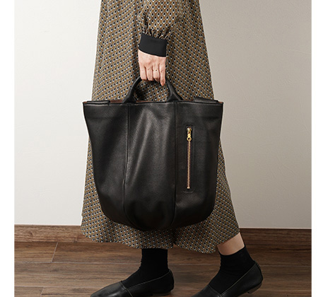 ブラック トートバッグ 母の日ギフト