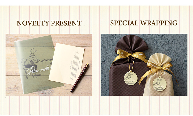 Novelty present / Special wrapping